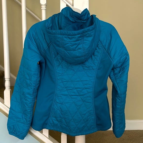Eddie Bauer Ladies Small Lightweight Quilted Jacket With Hood - Picture 2 of 3